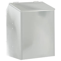 Mangiatore per conigli Argento 64.5 x 25.5 x 45.5 cm 874593