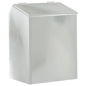 Mangiatore per conigli Argento 64.5 x 25.5 x 45.5 cm 874593