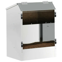 Mangiatore per conigli Argento 64.5 x 25.5 x 45.5 cm 874593