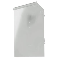 Mangiatore per conigli Argento 64.5 x 25.5 x 45.5 cm 874593