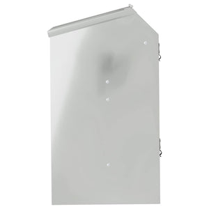 Mangiatore per conigli Argento 64.5 x 25.5 x 45.5 cm 874593