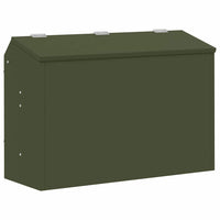 Mangiatore per conigli Verde oliva 64.5 x 25.5 x 45.5 cm 874595