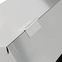 Mangiatore per conigli Argento 64.5 x 25.5 x 45.5 cm 874596