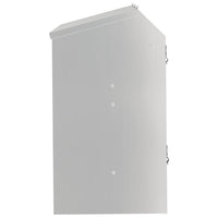 Mangiatore per conigli Argento 64.5 x 25.5 x 45.5 cm 874596