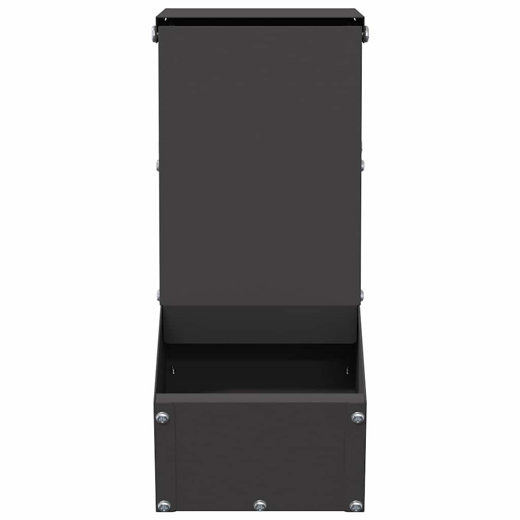 Mangiatore per conigli Nero 17.5 x 26 x 28.5 cm 874597