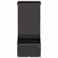 Mangiatore per conigli Nero 17.5 x 26 x 28.5 cm 874597