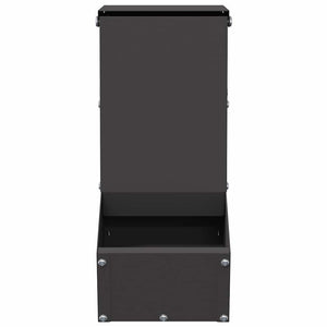 Mangiatore per conigli Nero 17.5 x 26 x 28.5 cm 874597