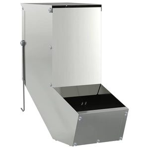 Mangiatore per conigli Argento 17.5 x 26 x 28.5 cm 874599