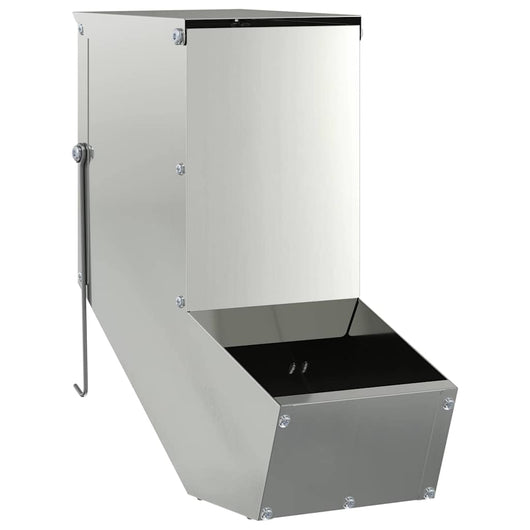 Mangiatore per conigli Argento 17.5 x 26 x 28.5 cm 874599