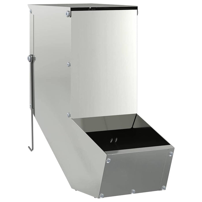 Mangiatore per conigli Argento 17.5 x 26 x 28.5 cm 874599