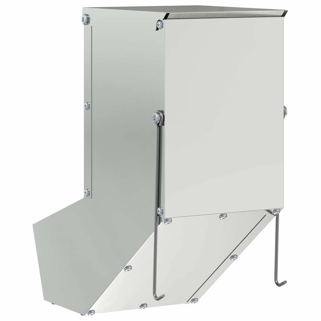 Mangiatore per conigli Argento 17.5 x 26 x 28.5 cm 874599