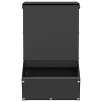 Mangiatore per conigli Nero 17.5 x 26 x 28.5 cm 874600