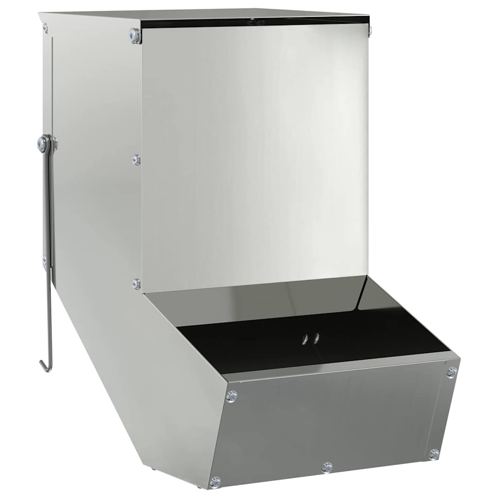 Mangiatore per conigli Argento 17.5 x 26 x 28.5 cm 874602