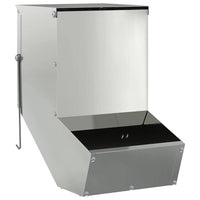 Mangiatore per conigli Argento 17.5 x 26 x 28.5 cm 874602