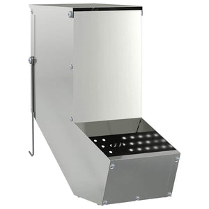 Mangiatore per conigli Argento 12,5 x 26 x 28,5 cm 874605