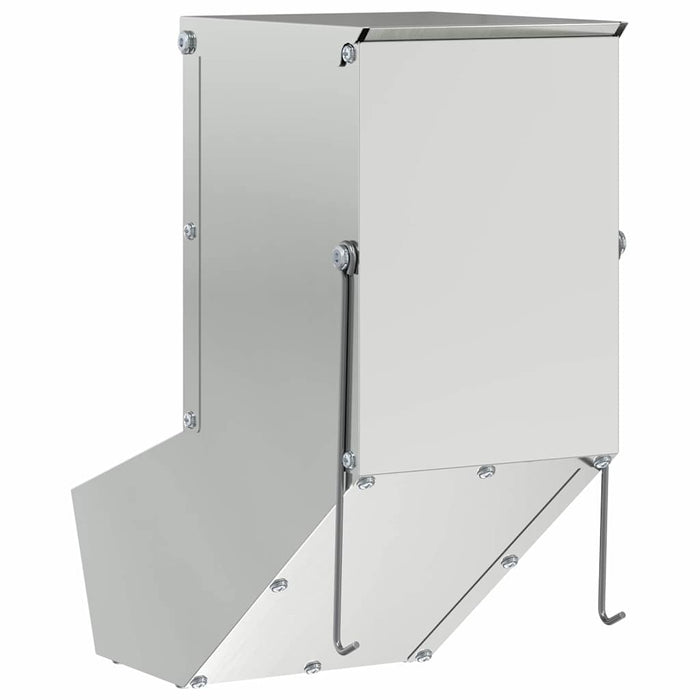 Mangiatore per conigli Argento 12,5 x 26 x 28,5 cm 874605