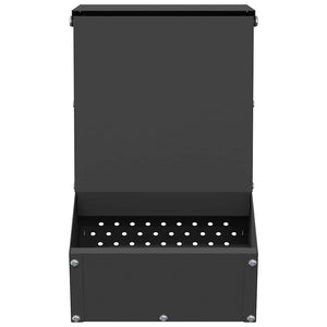 Mangiatore per conigli Nero 17,5 x 26 x 28,5 cm 874606