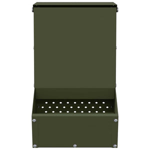 Mangiatore per conigli Verde oliva 17,5 x 26 x 28,5 cm 874607