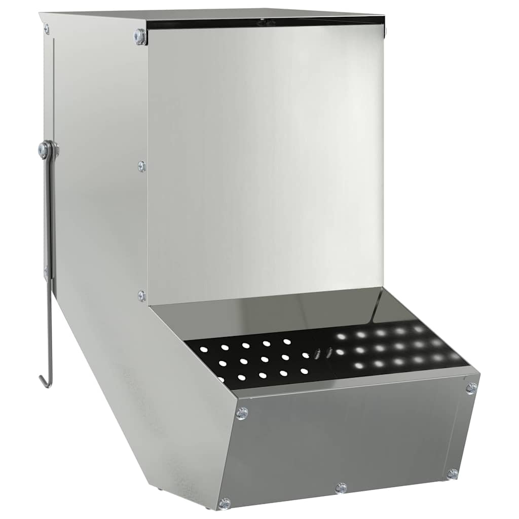 Mangiatore per conigli Argento 17,5 x 26 x 28,5 cm 874608