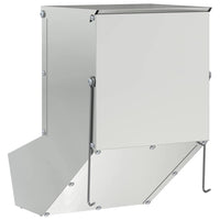 Mangiatore per conigli Argento 17,5 x 26 x 28,5 cm 874608