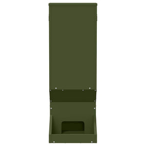 Mangiatore per cervi Verde oliva 28 x 30 x 80 cm 874610