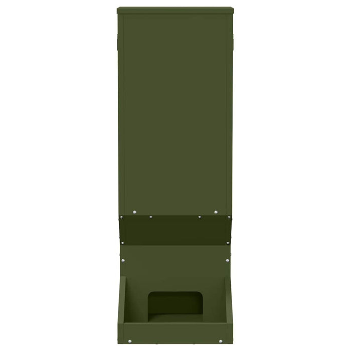 Mangiatore per cervi Verde oliva 28 x 30 x 80 cm 874610