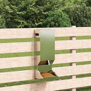 Mangiatore per cervi Argento 28 x 30 x 80 cm Acciaio zincato 874611