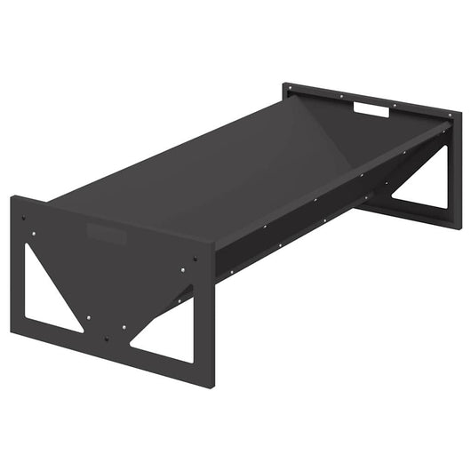 Abbeveratoio per bestiame Nero 108 x 50 x 28 cm 874615