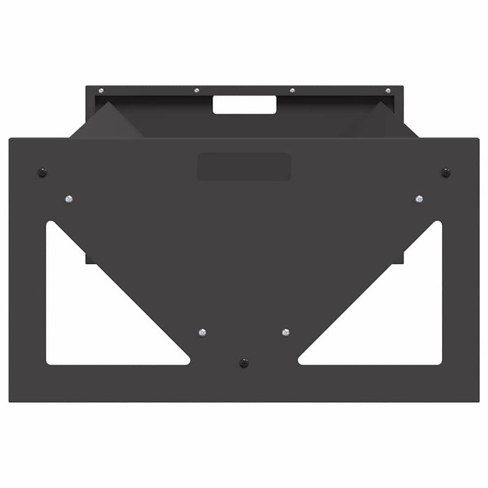 Abbeveratoio per bestiame Nero 108 x 50 x 28 cm 874615