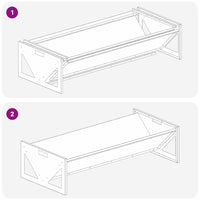 Abbeveratoio per bestiame Verde oliva 108 x 50 x 28 cm 874616