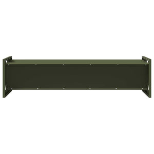 Abbeveratoio per bestiame Verde oliva 108 x 50 x 28 cm 874616