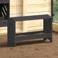 Mangiatoia per polli Nero 81 x 32 x 53,5 cm 874618