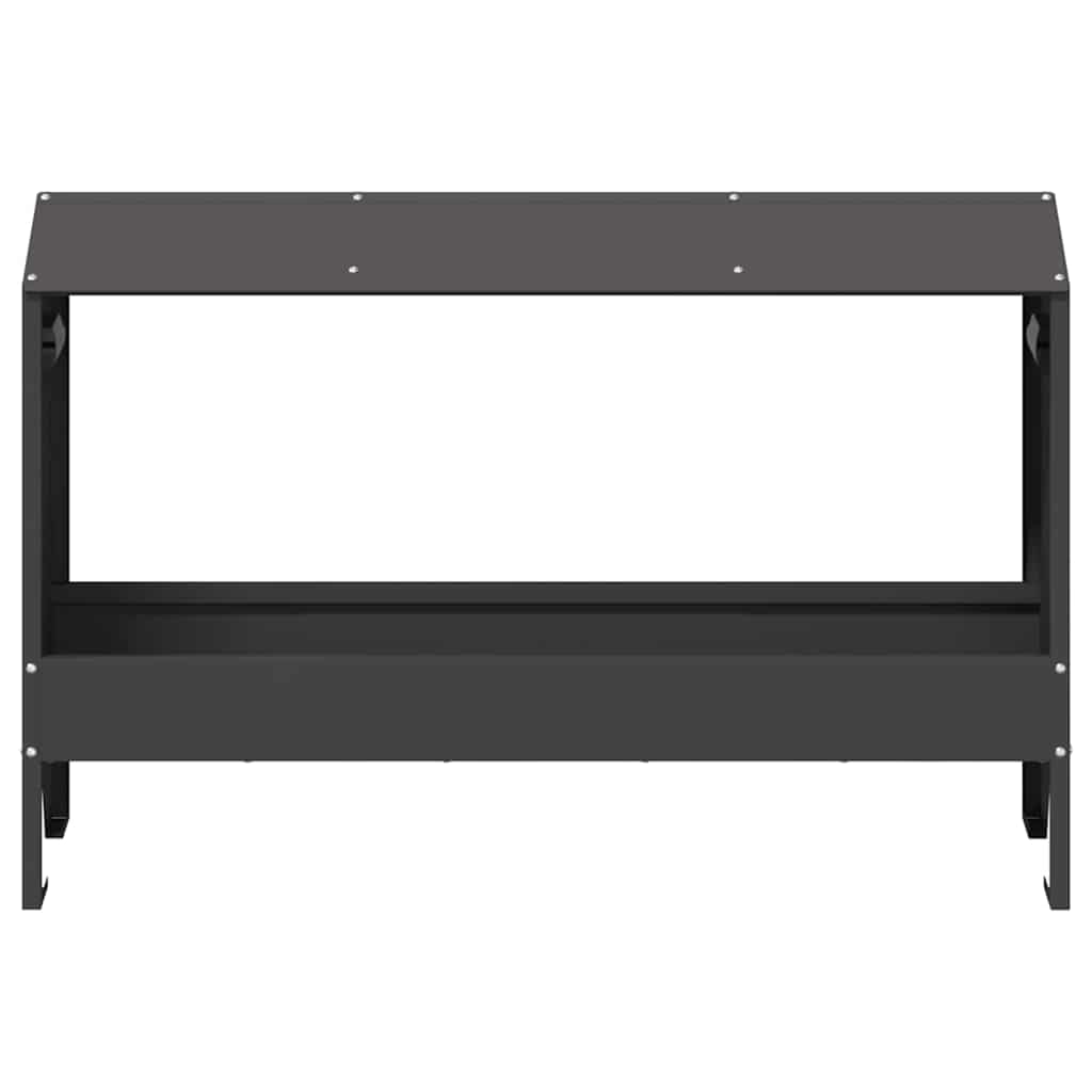 Mangiatoia per polli Nero 81 x 32 x 53,5 cm 874618