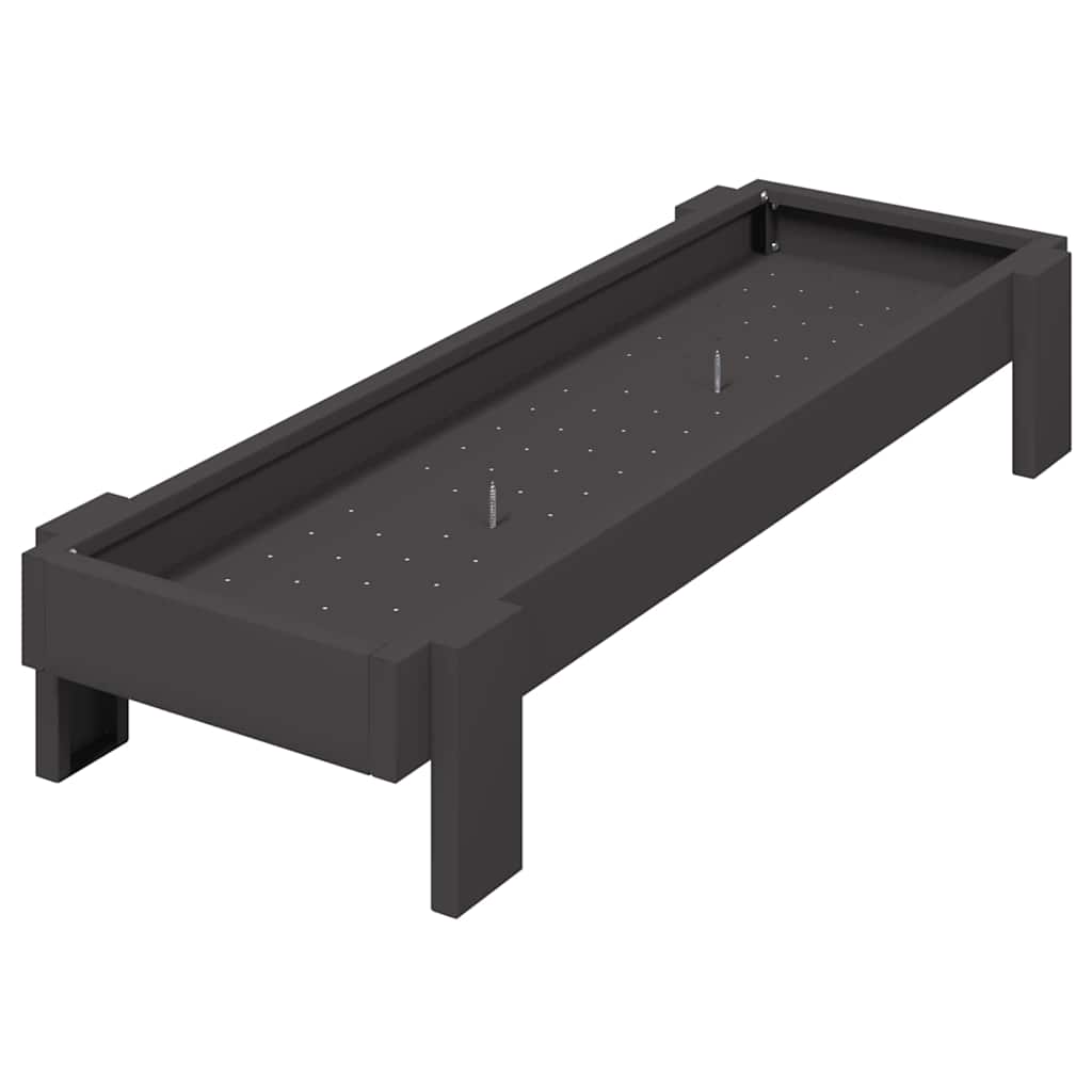 Mangiatoia per polli Nero 80 x 28 x 13.5 cm 874621