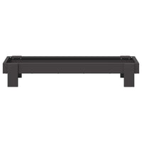 Mangiatoia per polli Nero 80 x 28 x 13.5 cm 874621