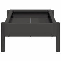 Mangiatoia per polli Nero 80 x 28 x 13.5 cm 874621