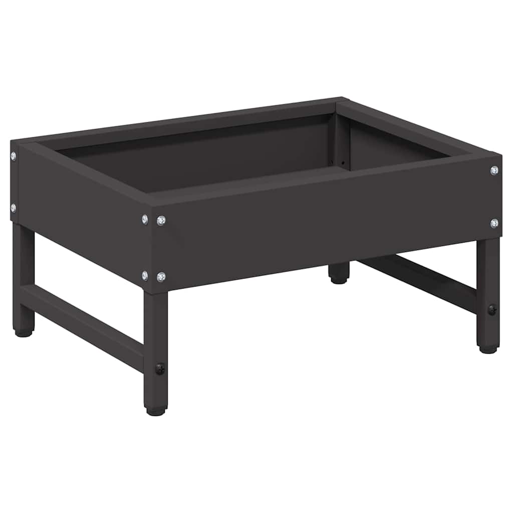 Mangiatore per Uccelli Nero 80 x 28 x 13.5 cm 874624