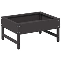 Mangiatore per Uccelli Nero 80 x 28 x 13.5 cm 874624