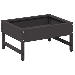 Mangiatore per Uccelli Nero 80 x 28 x 13.5 cm 874624