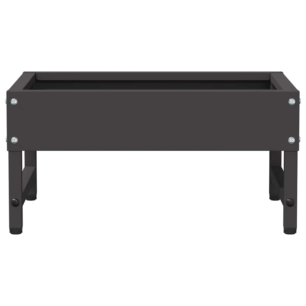 Mangiatore per Uccelli Nero 80 x 28 x 13.5 cm 874624
