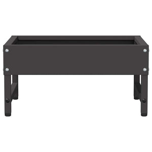 Mangiatore per Uccelli Nero 80 x 28 x 13.5 cm 874624