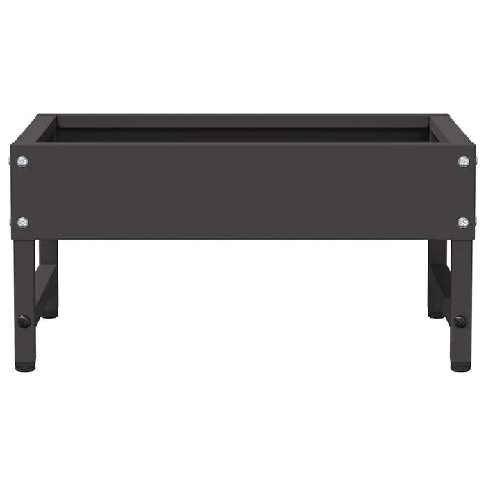 Mangiatore per Uccelli Nero 80 x 28 x 13.5 cm 874624