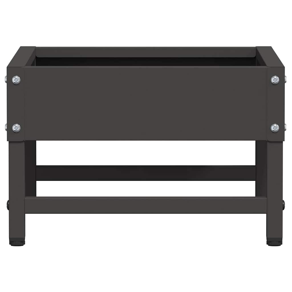 Mangiatore per Uccelli Nero 80 x 28 x 13.5 cm 874624