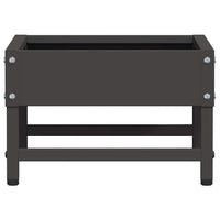 Mangiatore per Uccelli Nero 80 x 28 x 13.5 cm 874624