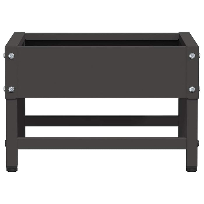 Mangiatore per Uccelli Nero 80 x 28 x 13.5 cm 874624