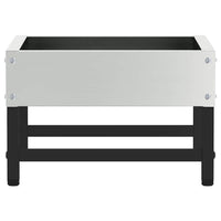 Mangiatore per Uccelli Argento 80 x 28 x 13.5 cm 874626