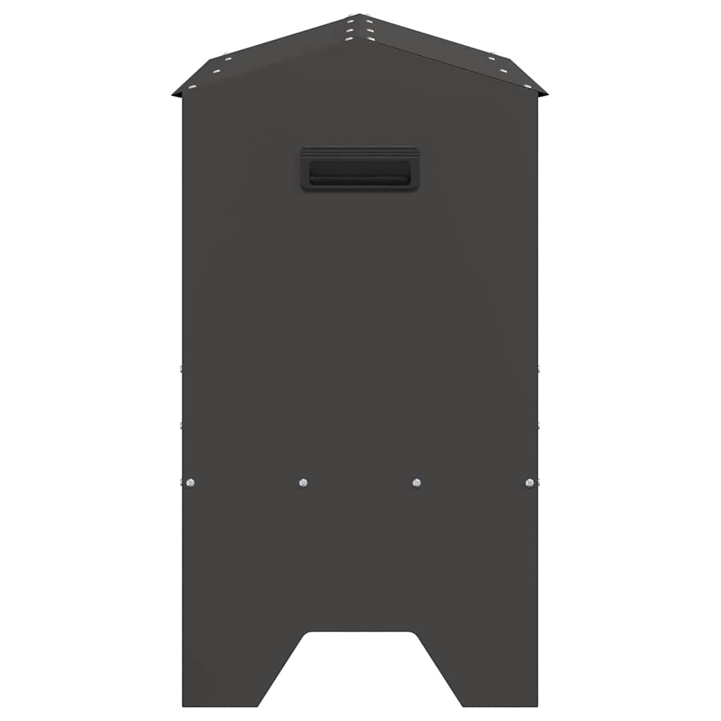 Abbeveratoio per bestiame Nero 79 x 35 x 62 cm 874627