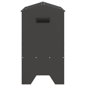 Abbeveratoio per bestiame Nero 79 x 35 x 62 cm 874627