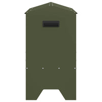 Abbeveratoio per bestiame Verde oliva 79 x 35 x 62 cm 874628