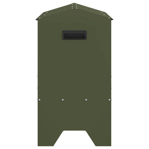 Abbeveratoio per bestiame Verde oliva 79 x 35 x 62 cm 874628